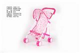 OBL881040 - 铁制婴儿推车白色