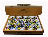 OBL881404 - 6 GRAFFITI RACING CARS