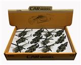 OBL881406 - GLIDING ALLOY HELICOPTER (2 MODELS)