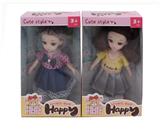 OBL881479 - TWO 6-INCH JOINT DOLLS