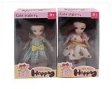 OBL881480 - TWO 6-INCH JOINT DOLLS