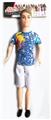 OBL881505 - 11.5-INCH SOLID MENS SUMMER DRESS BARBIE