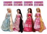 OBL881512 - THE NEW HIGH-END 11.5-INCH SOLID LONG-HAIRED JOINT PRINCESS DRESS BARBIE
