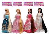 OBL881514 - THE NEW HIGH-END 11.5-INCH SOLID LONG-HAIRED JOINT PRINCESS DRESS BARBIE