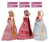 OBL881516 - THE NEW HIGH-END 11.5-INCH SOLID LONG-HAIRED JOINT PRINCESS DRESS BARBIE