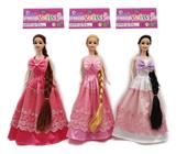 OBL881517 - THE NEW HIGH-END 11.5-INCH SOLID LONG-HAIRED PRINCESS DRESS BARBIE
