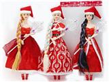 OBL881519 - THE NEW CHRISTMAS 11.5-INCH SOLID LONG-HAIRED JOINT PRINCESS DRESS BARDOT