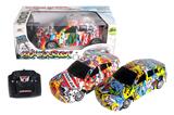 OBL881733 - 4-WAY REMOTE CONTROL GRAFFITI BMW RACING CAR