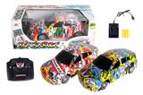OBL881734 - 4-WAY REMOTE CONTROL GRAFFITI BMW RACING CAR