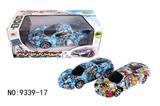 OBL881808 - 2-WAY REMOTE CONTROL GRAFFITI FERRARI RACING CAR