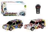 OBL881813 - 2 PASS GRAFFITI REMOTE CONTROL CAR