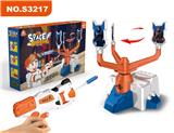 OBL881989 - SPINNING SHOOTING TARGET GAME TRUMPET (WITH 6 SOFT BULLETS)
