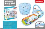 OBL882224 - CRIB IN BED SEMI ENCLOSED EXTENDED VERSION AND PENDANT WITH LIGHTING MUSIC