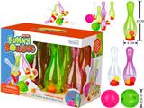 OBL882412 - COLLISION BELL BOWLING (WITH 6 BELL BOTTLES 2 BALLS)
