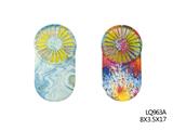OBL882417 - WATER TRANSFER LED ULTRA-THIN FAN (SUMMER COLORFUL / COOL SUMMER)