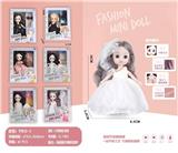 OBL882519 - 6-INCH MULTI JOINT DOLL WEDDING DRESS SERIES