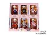 OBL882526 - 6 INCH 12 JOINT FASHION BARBIE DOLL