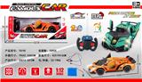 OBL882580 - 1: 12 FIVE WAY REMOTE CONTROL ONE BUTTON DOUBLE DOOR SIMULATION RACING CAR