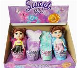 OBL882605 - DISPLAY BOX 12 6-INCH DOLLS WITH BEAR (EYELASHES)