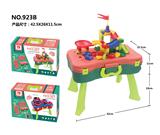 OBL882775 - THE BUILDING BLOCKS ARE PACKED INTO THE PULL-ROD BOX