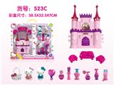 OBL882782 - HELLO KITTY CASTLE ORNAMENTS HAVE BEEN HOME