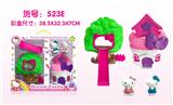 OBL882784 - HELLO KITTY CASTLE SLIDE TREE OVER HOME