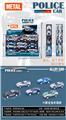 OBL882955 - HUILI METAL CAR / POLICE CAR