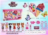 OBL883070 - 冰淇淋+娃娃化妆品套装