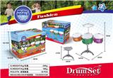 OBL883225 - ELECTROPLATING COLORFUL JAZZ DRUM 3 DRUM SET