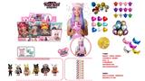 OBL883412 - HIGH-END SURPRISE NANANA! MARSHMALLOW 8 INCH FULL GLUE POP PILLOW DOLL
