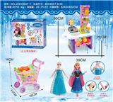 OBL883429 - CASH REGISTER WITH LIGHT MUSIC LIGHT MUSIC LIVE JOINT BARBIE SHOPPING CART