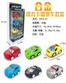 OBL884316 - ALLOY RETURN CARTOON RACING CAR