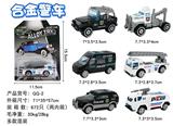 OBL884347 - ALLOY POLICE CAR