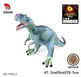 OBL884446 - 18英寸搪胶仿真异特龙恐龙