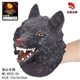 OBL884522 - 狼头动物手偶