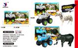 OBL884867 - RHINOCEROS INERTIA CAR TOWING ANIMALS