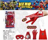 OBL884911 - SPIDER MAN MASK LAUNCHER GLOVES CAPE