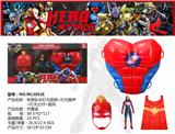 OBL884986 - CAPTAIN, LIGHTS, MASKS, LIGHTS, VOICE, BREASTPLATE, LIGHT, DOLL, CLOAK.