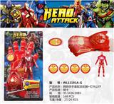 OBL885092 - IRON MAN LAUNCHER WITH GLOVE DOLL
