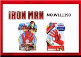 OBL885095 - IRON MAN LIGHT MUSIC TRANSMITTER WITH GLOVES