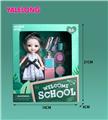 OBL885316 - 6 INCH 13 JOINT 3D EYES SMILE FACE LEARNING SEASON DOLL REAL BODY