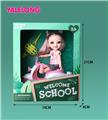 OBL885327 - 6 INCH 13 JOINT 3D EYES SMILE FACE LEARNING SEASON DOLL REAL BODY