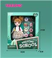 OBL885330 - 6 INCH 13 JOINT 3D EYES SMILE FACE LEARNING SEASON DOLL REAL BODY