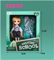 OBL885340 - 6-INCH 13 JOINT 3D EYE FASHION HIGH SCHOOL DOLL