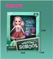 OBL885349 - 6-INCH 13 JOINT 3D EYE FASHION HIGH SCHOOL DOLL