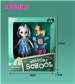 OBL885350 - 6-INCH 13 JOINT 3D EYE FASHION HIGH SCHOOL DOLL