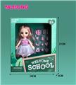 OBL885352 - 6-INCH 13 JOINT 3D EYE FASHION HIGH SCHOOL DOLL