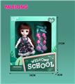 OBL885355 - 6-INCH 13 JOINT 3D EYE FASHION HIGH SCHOOL DOLL