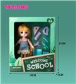 OBL885359 - 6-INCH 13 JOINT 3D EYE FASHION HIGH SCHOOL DOLL