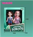 OBL885369 - 6-INCH 13 JOINT 3D EYE FASHION HIGH SCHOOL DOLL